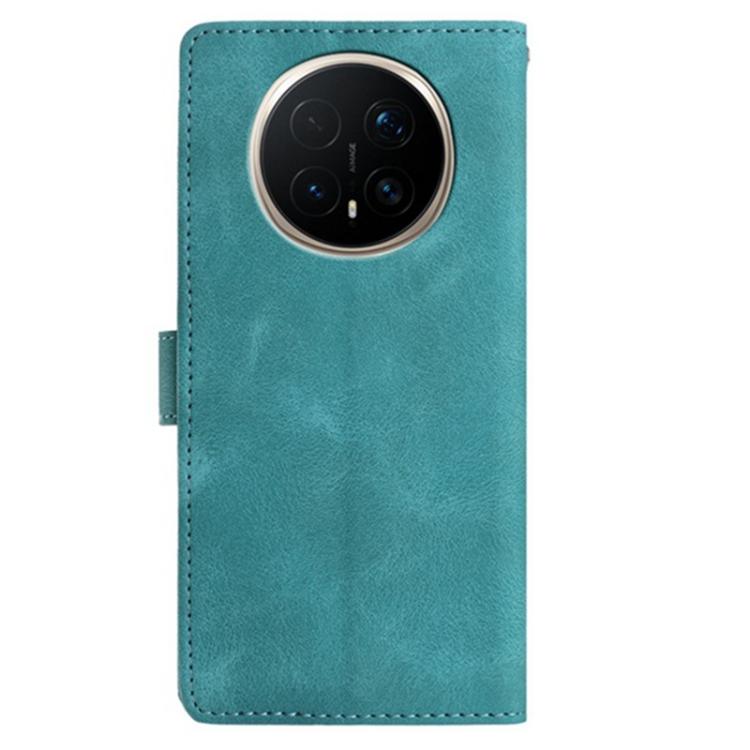 For Honor Magic8 Pro Skin Feel Embossed Feather Leather Phone Case