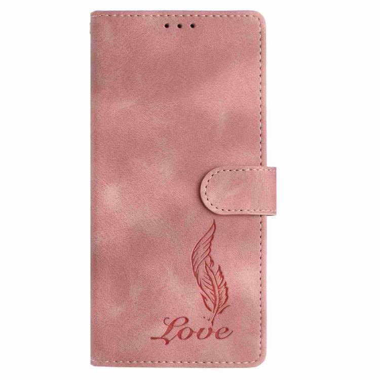 For Honor Magic8 Pro Skin Feel Embossed Feather Leather Phone Case