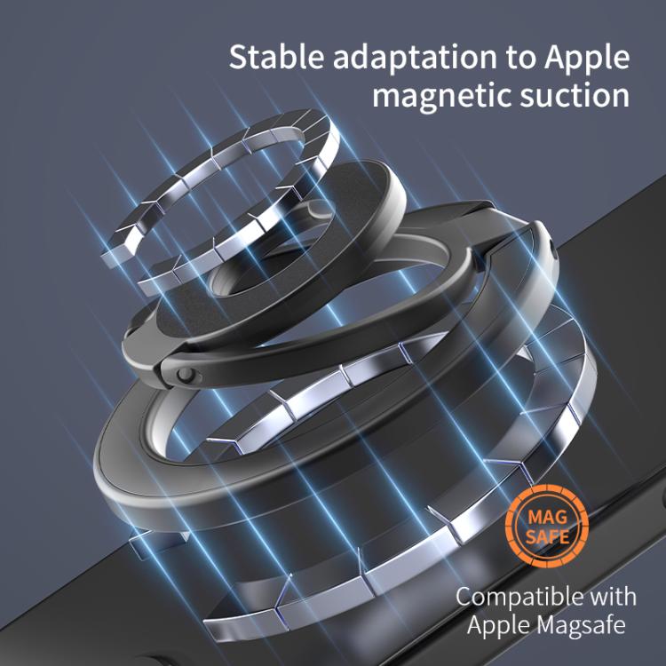 Triple Folding MagSafe Double-Sided Magnetic Phone Ring Holder