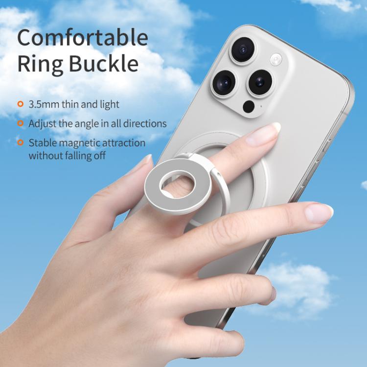 Triple Folding MagSafe Double-Sided Magnetic Phone Ring Holder