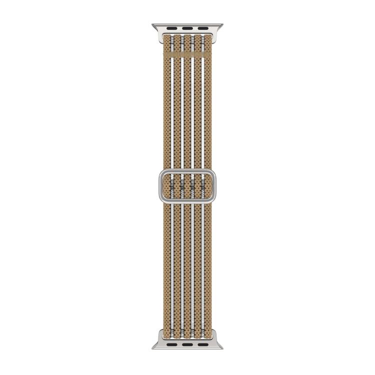For Apple Watch 46mm / 49mm / 45mm / 44mm Breathable Nylon Fish Line Weaving Watch Band