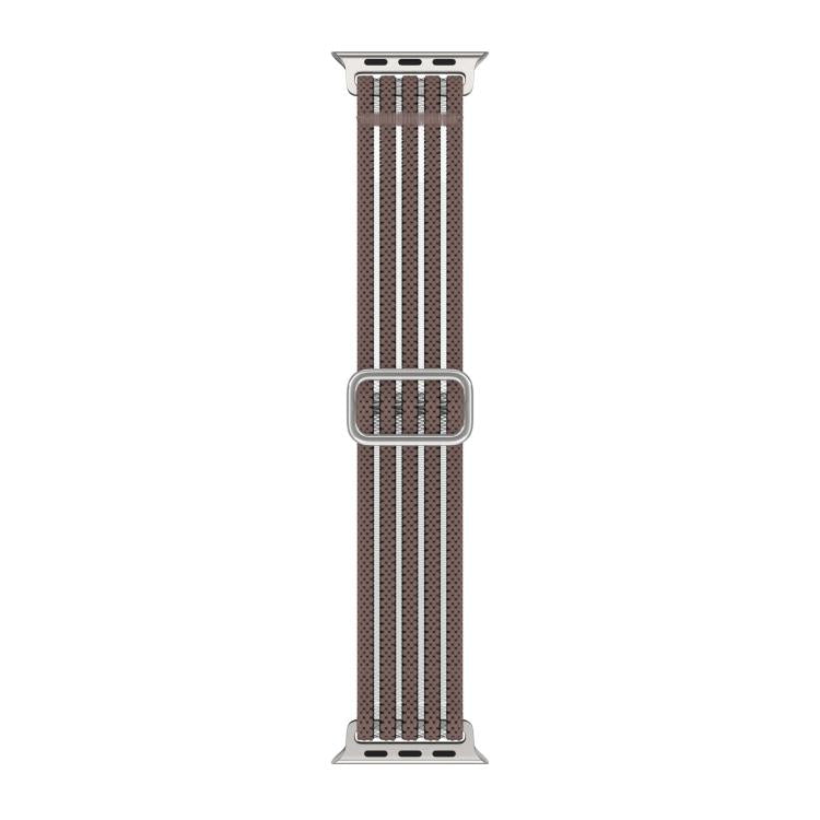 For Apple Watch 42mm / 41mm / 40mm / 38mm Breathable Nylon Fish Line Weaving Watch Band