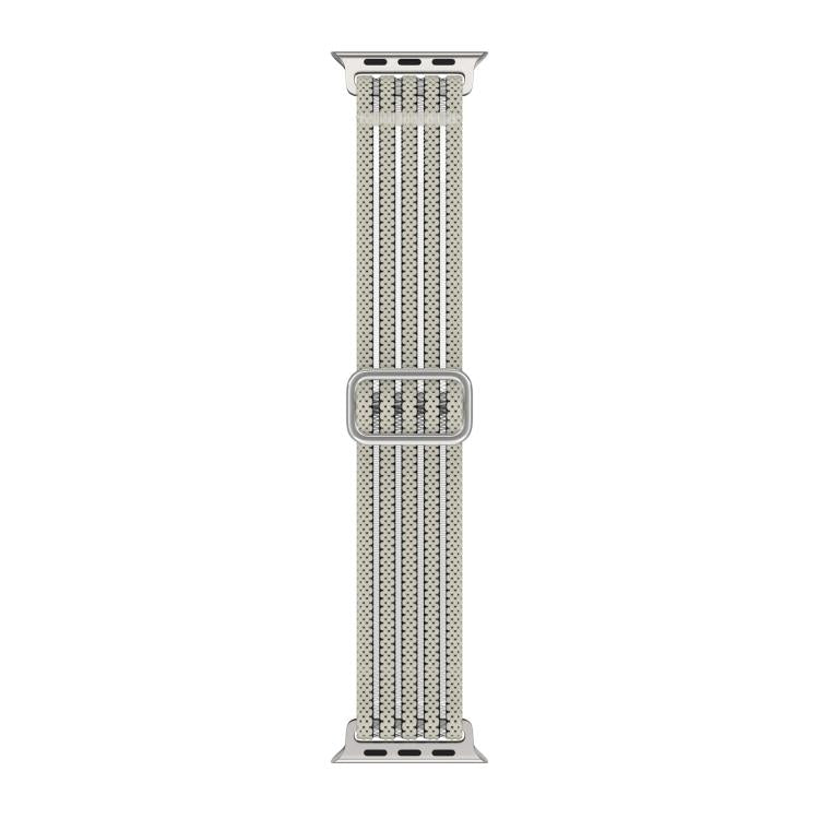 For Apple Watch 42mm / 41mm / 40mm / 38mm Breathable Nylon Fish Line Weaving Watch Band