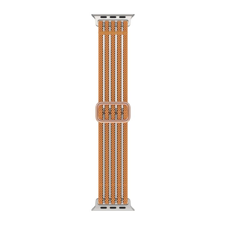 For Apple Watch 42mm / 41mm / 40mm / 38mm Breathable Nylon Fish Line Weaving Watch Band
