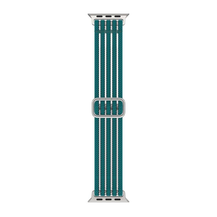 For Apple Watch 42mm / 41mm / 40mm / 38mm Breathable Nylon Fish Line Weaving Watch Band