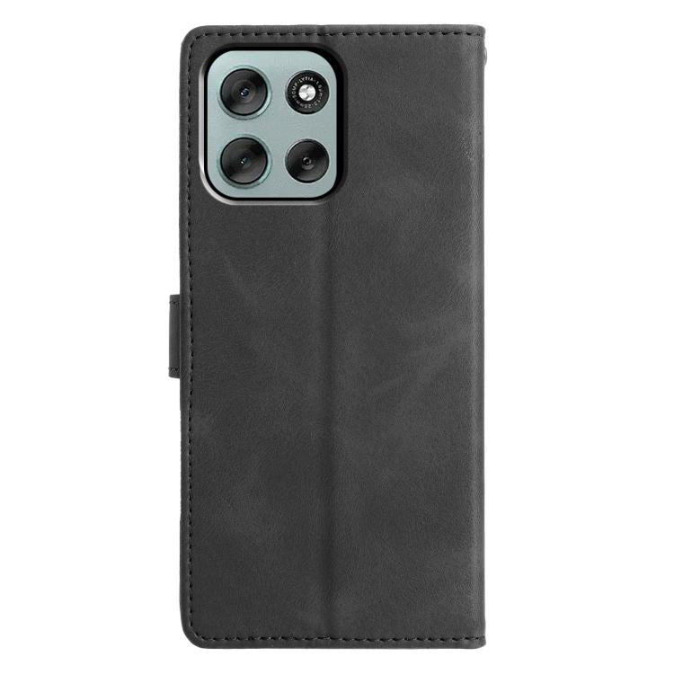 For Motorola Moto G56 5G Triangles Embossed Leather Phone Case
