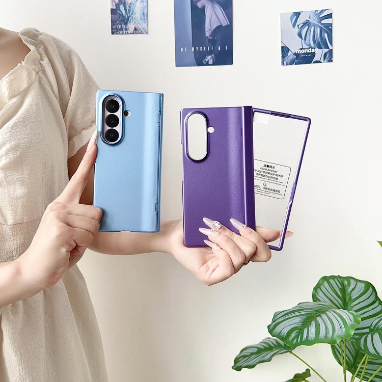 For Samsung Galaxy Z Fold7 5G Integrated Spring Axis Skin Feel Phone Case