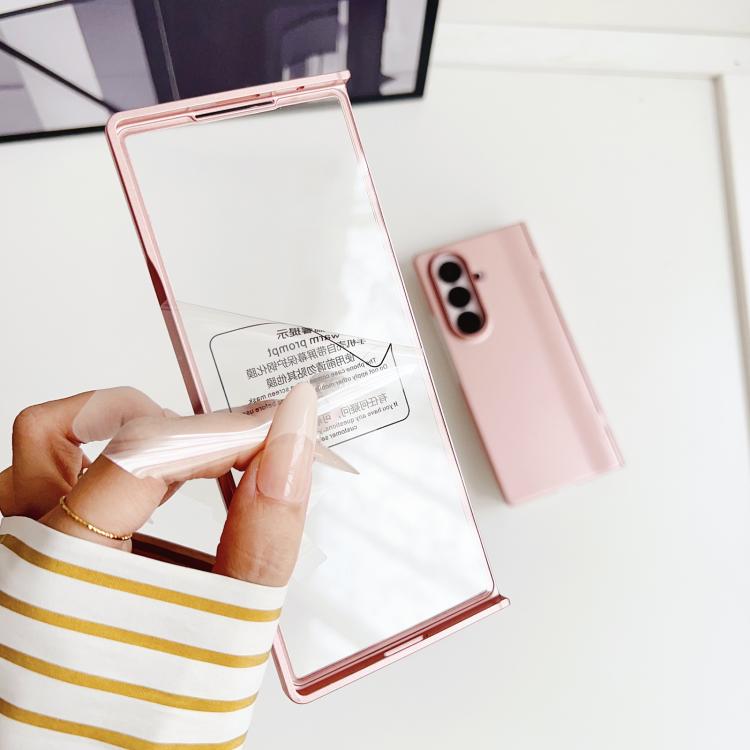For Samsung Galaxy Z Fold7 5G Integrated Spring Axis Skin Feel Phone Case
