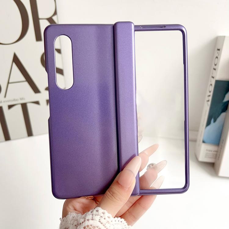 For Samsung Galaxy Z Fold3 5G Integrated Spring Axis Skin Feel Phone Case