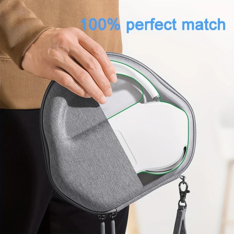 For AirPods Max 2 / AirPods Max Headset Storage Bag Waterproof Hard Shell Protective Case - Grey