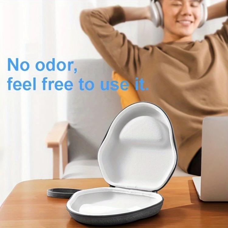 For AirPods Max 2 / AirPods Max Headset Storage Bag Waterproof Hard Shell Protective Case - Grey