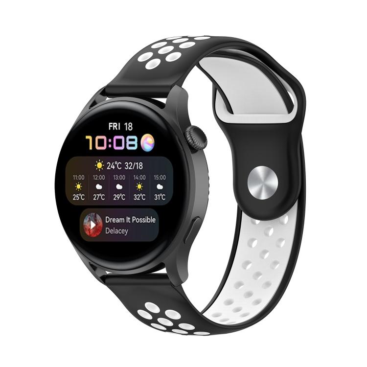 22mm xDfind Two-color Silicone Watch Band