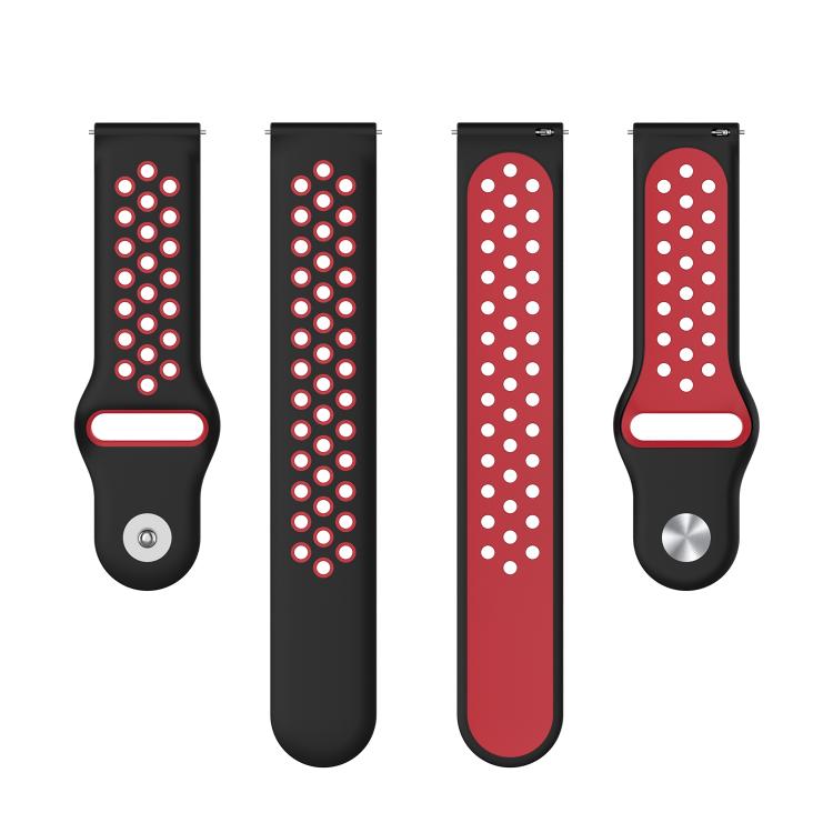 22mm xDfind Two-color Silicone Watch Band