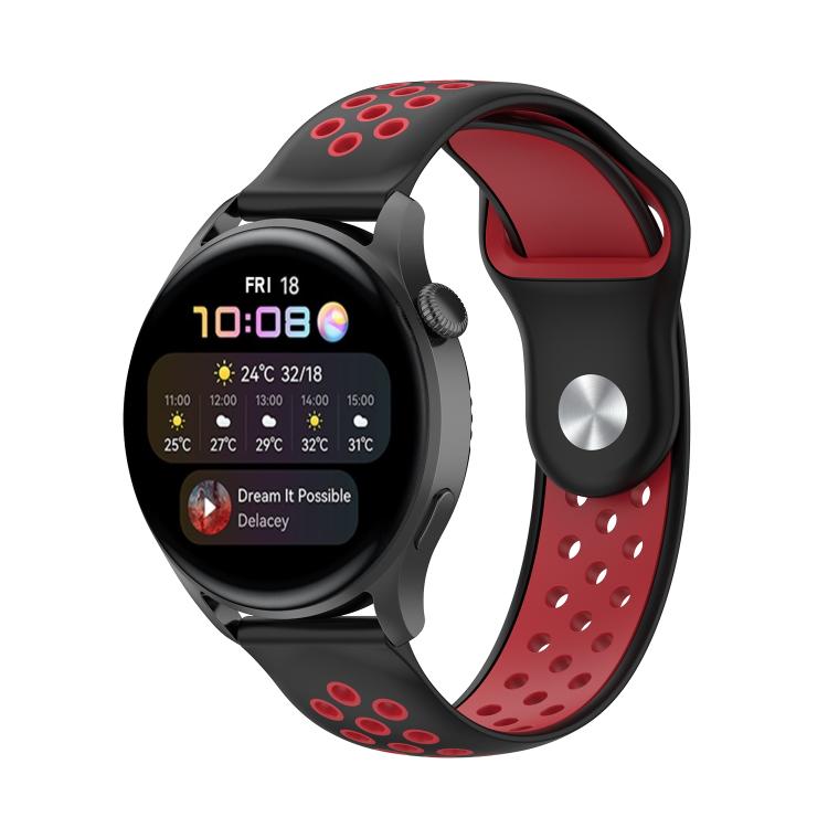 22mm xDfind Two-color Silicone Watch Band