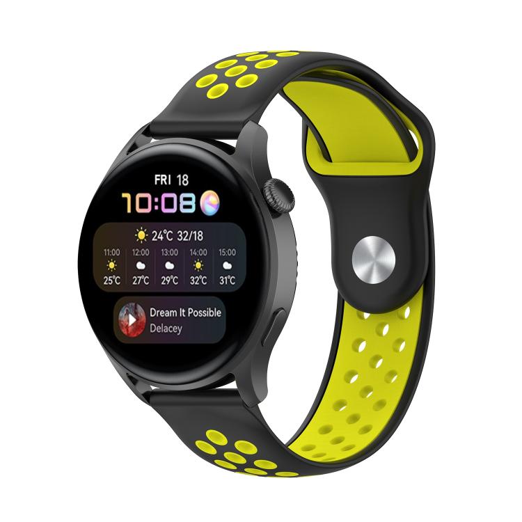 22mm xDfind Two-color Silicone Watch Band