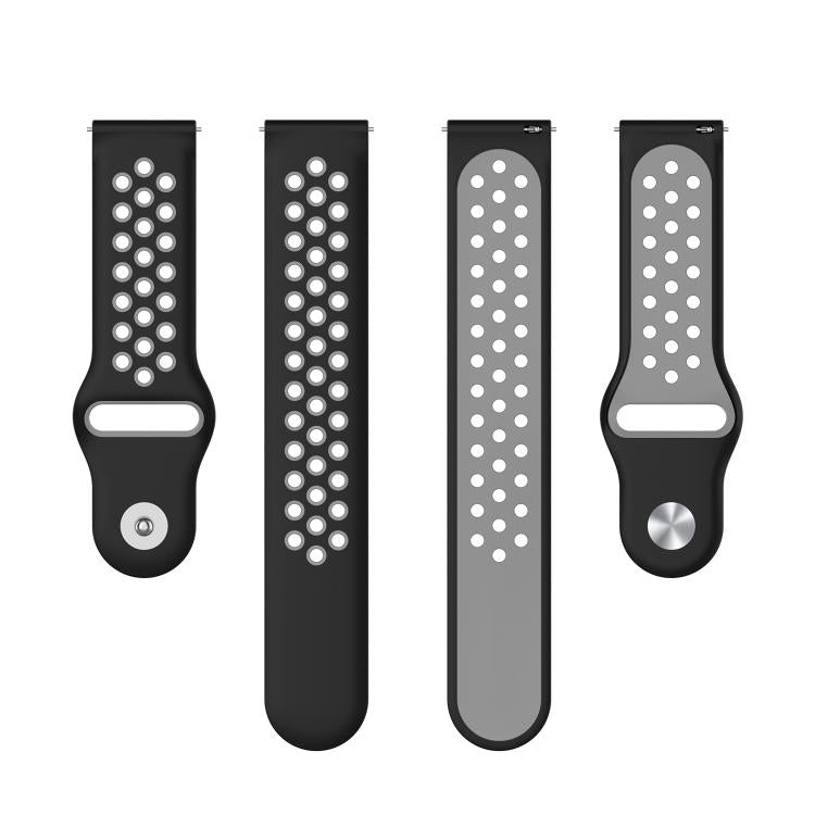 22mm xDfind Two-color Silicone Watch Band