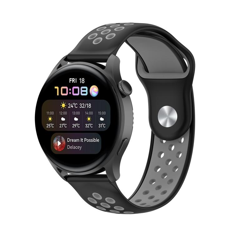 22mm xDfind Two-color Silicone Watch Band