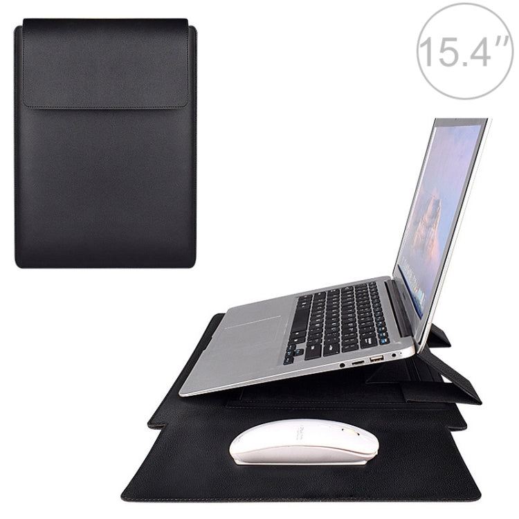 PU05 Sleeve Leather Case Carrying Bag for 15.4 inch Laptop