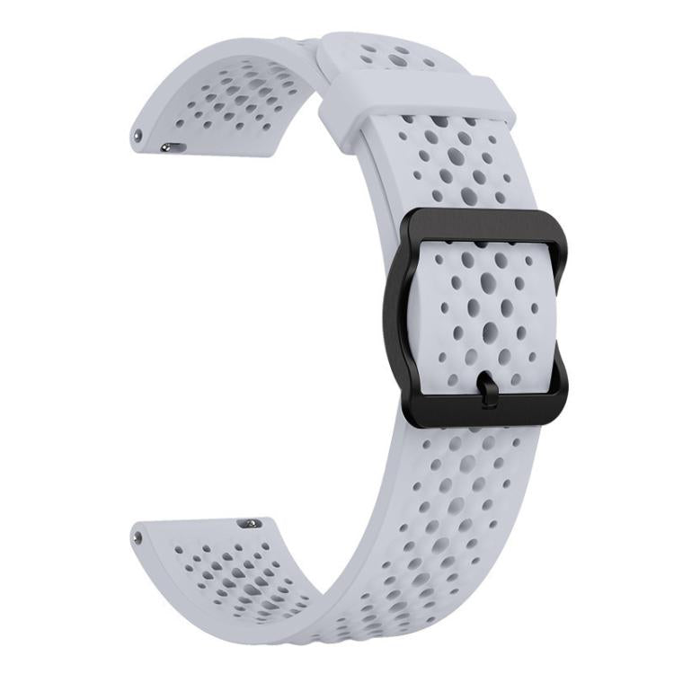 For Xiaomi Watch S4 Sport 22mm xDfind Silicone Strap - Cloudy Grey