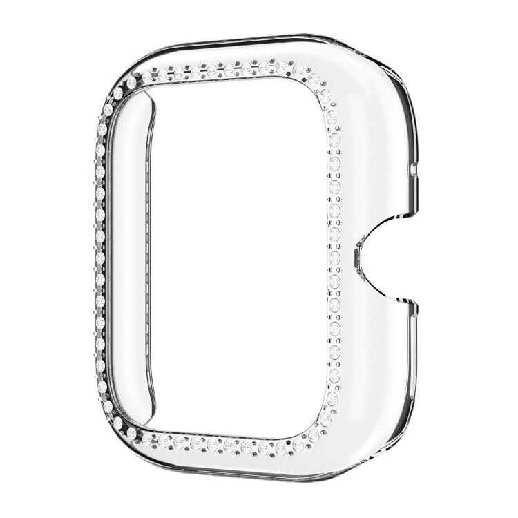 For vivo Watch GT Diamond Half Coverage Hollow PC Watch Protective Case