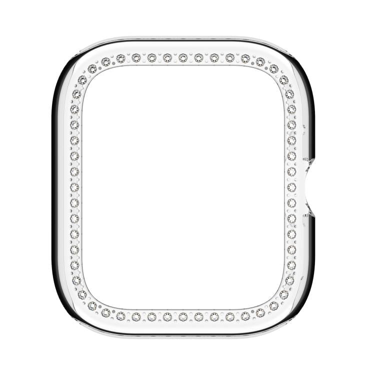For vivo Watch GT Diamond Half Coverage Hollow PC Watch Protective Case