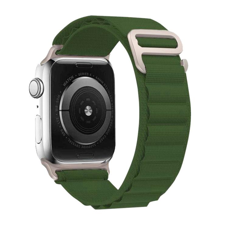 For Apple Watch 46mm / 49mm / 45mm / 44mm xDfind Aline Nylon Loop Watch Band