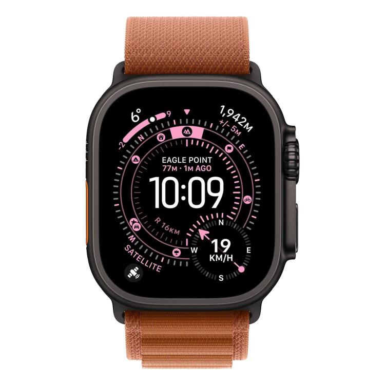 For Apple Watch 46mm / 49mm / 45mm / 44mm xDfind Aline Nylon Loop Watch Band