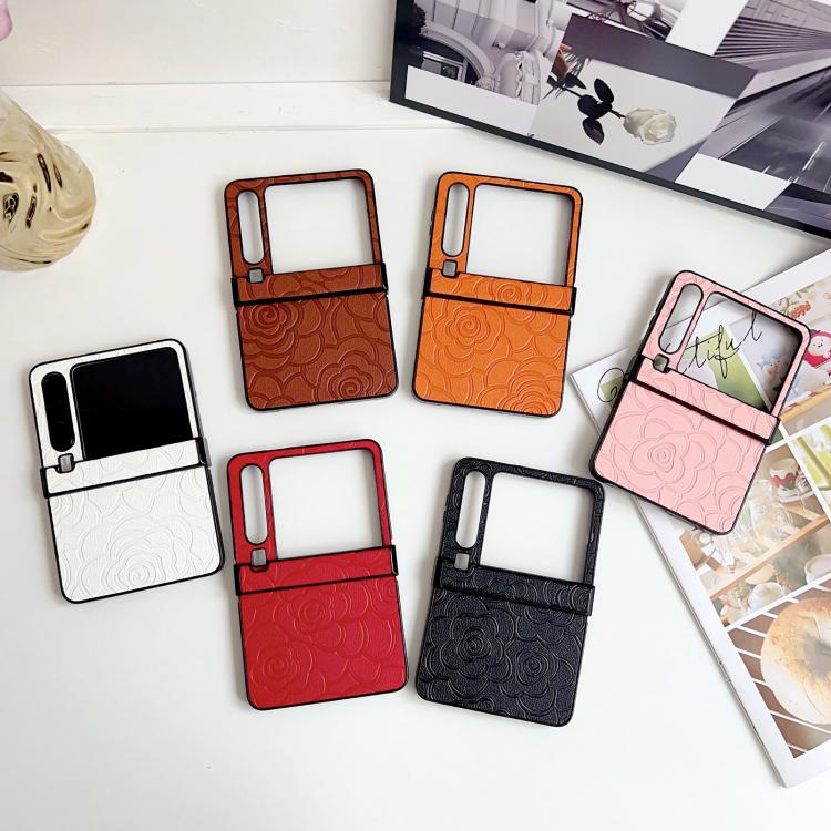 For Huawei Pura X Three-stage Impression Camellia Pattern Protective Phone Case