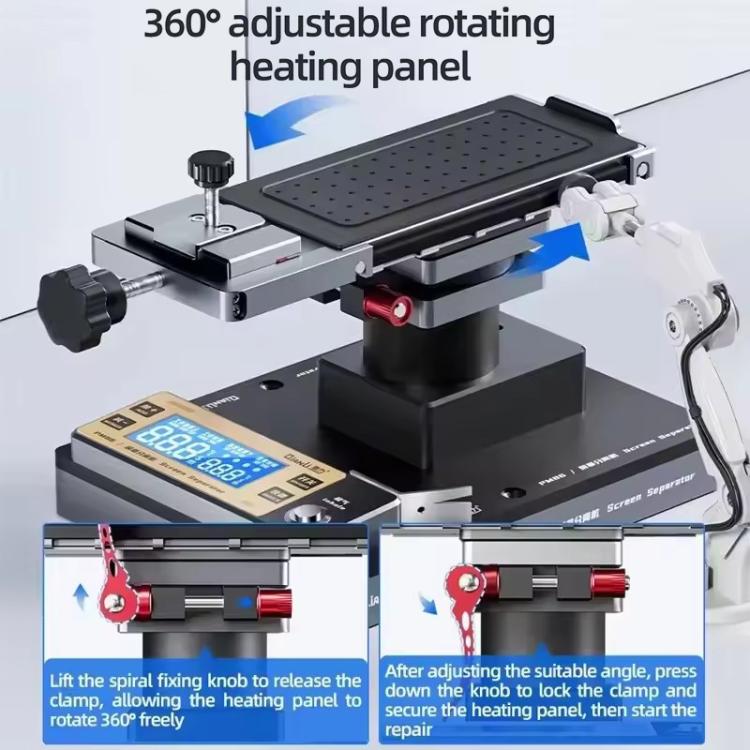Qianli PM86 Universal Screen Disassembling Heating Separator, Plug:EU Plug