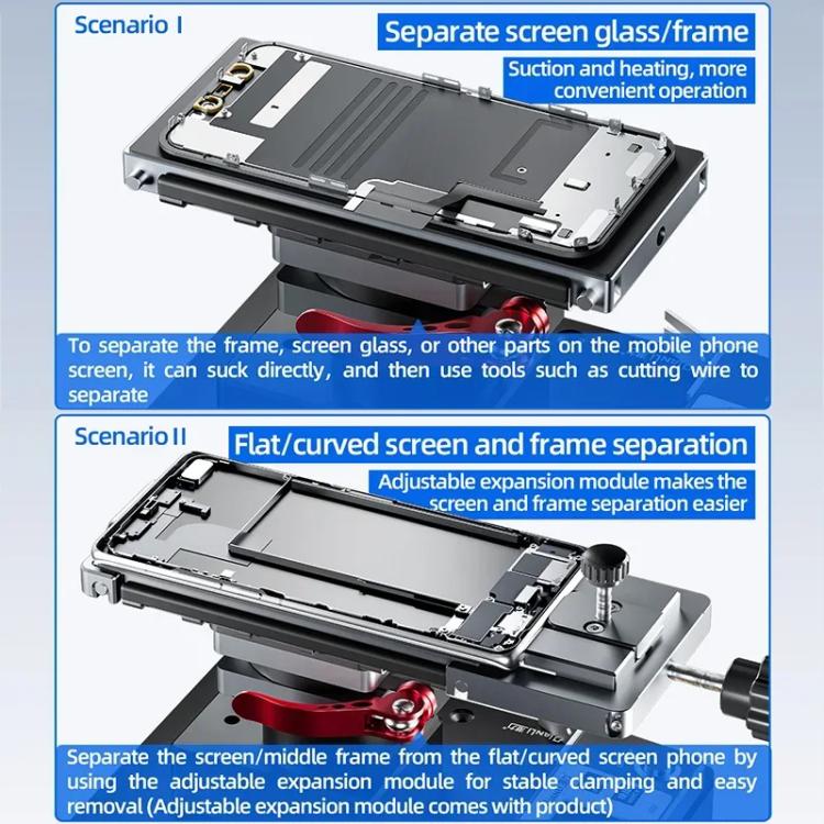 Qianli PM86 Universal Screen Disassembling Heating Separator, Plug:EU Plug
