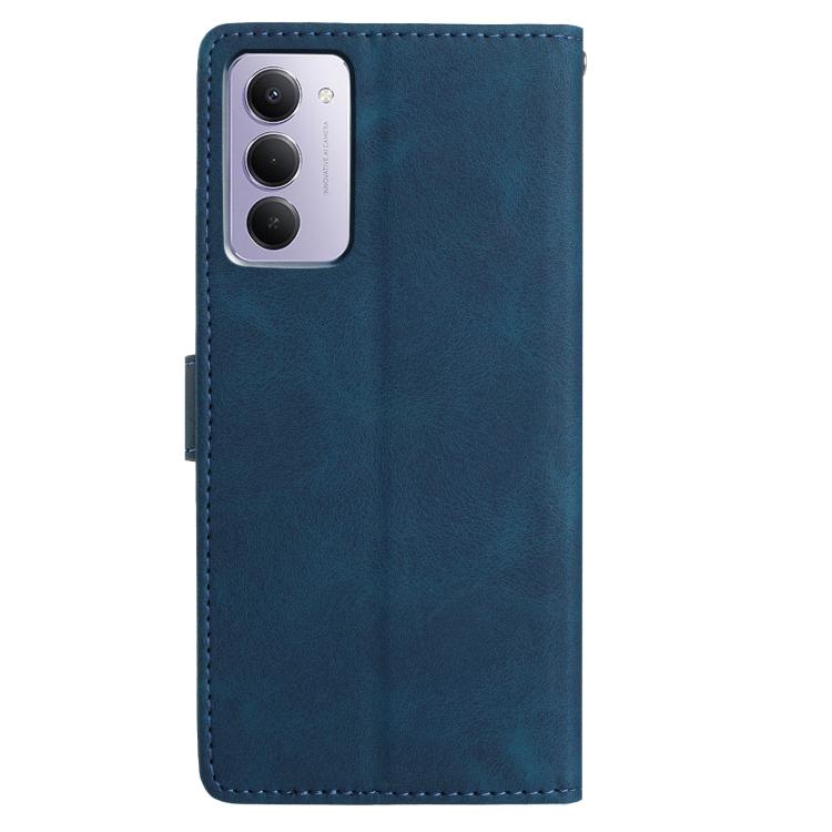 For Redmi 15 5G / 4G EU 171mm Skin Feel Embossed Feather Leather Phone Case