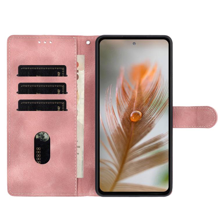 For iPhone Air Skin Feel Embossed Feather Leather Phone Case