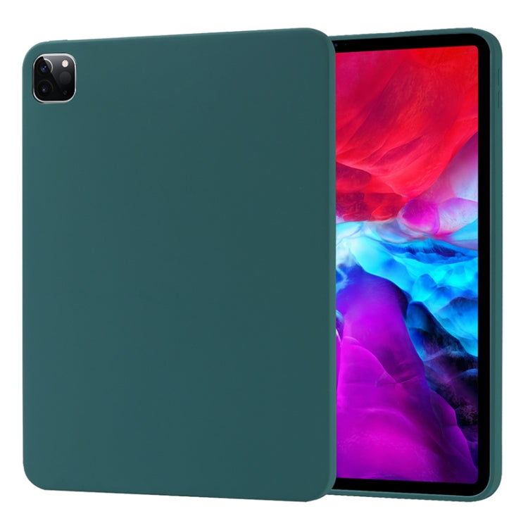 For iPad Pro 12.9 (2020) Liquid Silicone Shockproof Full Coverage Tablet Case