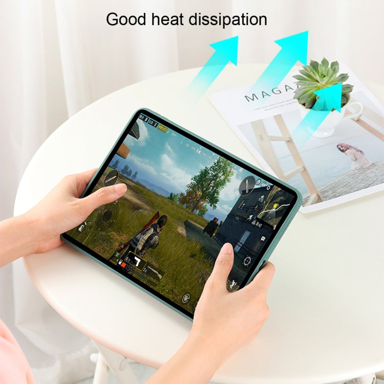 For iPad Pro 12.9 (2020) Liquid Silicone Shockproof Full Coverage Tablet Case