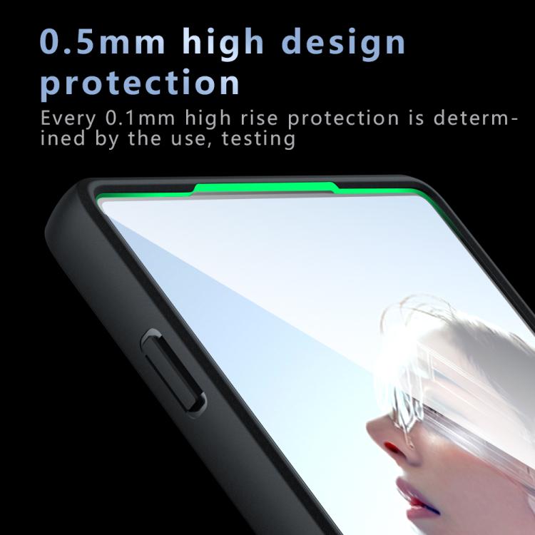 For ZTE nubia RedMagic 11 Air Armor MagSafe PC Hybrid TPU Phone Case - Frosted Black