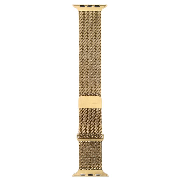For Apple Watch 42mm / 41mm / 40mm / 38mm Double-section Magnetic Milanese Titanium Watch Band