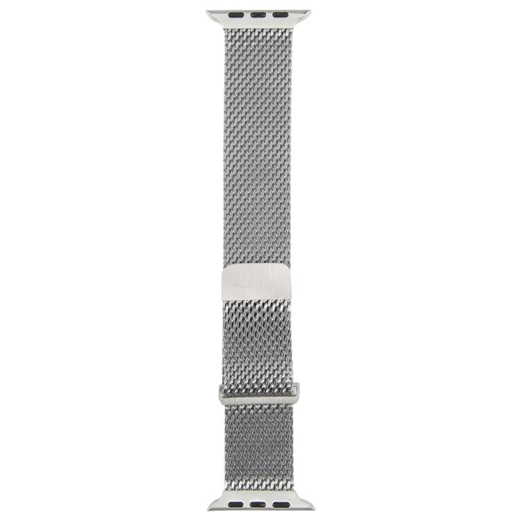 For Apple Watch 42mm / 41mm / 40mm / 38mm Double-section Magnetic Milanese Titanium Watch Band