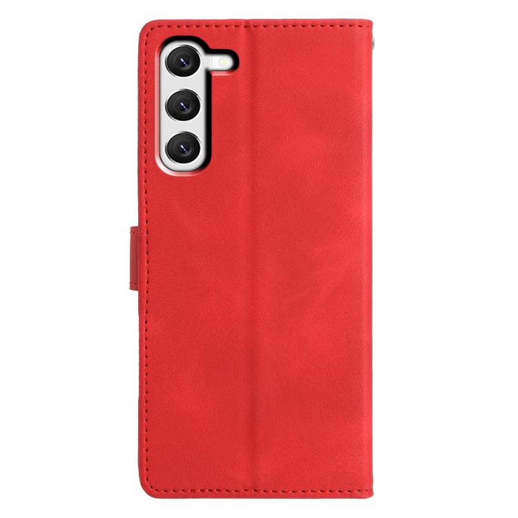For Samsung Galaxy S23 5G Triangles Embossed Leather Phone Case