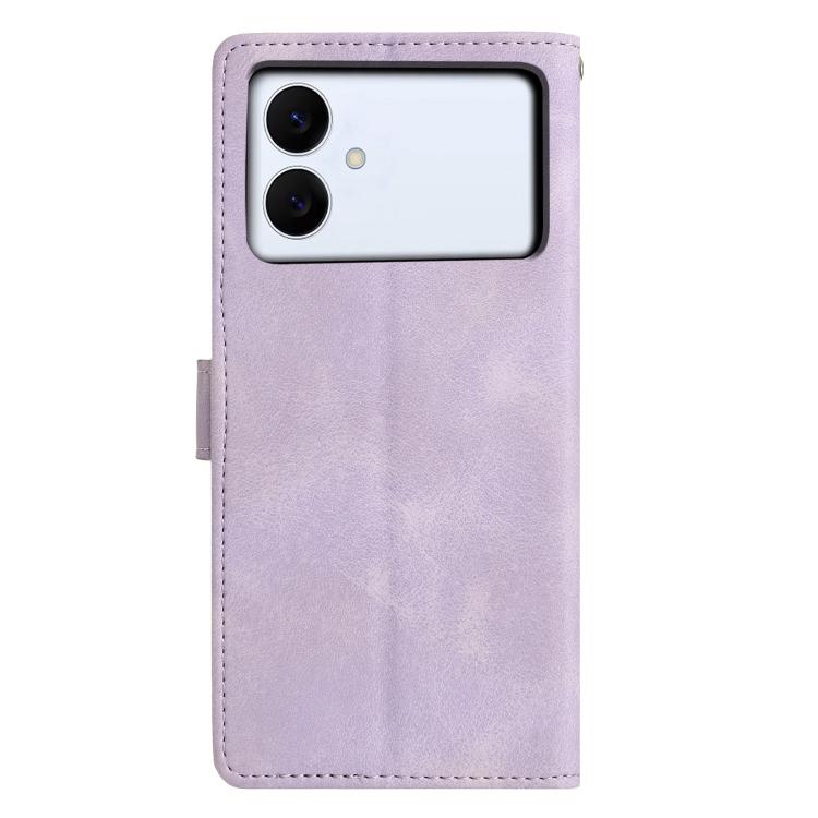 For Samsung Galaxy S26 Edge 5G Triangles Embossed Leather Phone Case