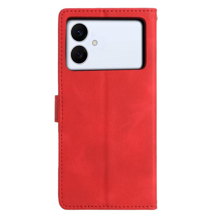 For Samsung Galaxy S26 Edge 5G Triangles Embossed Leather Phone Case