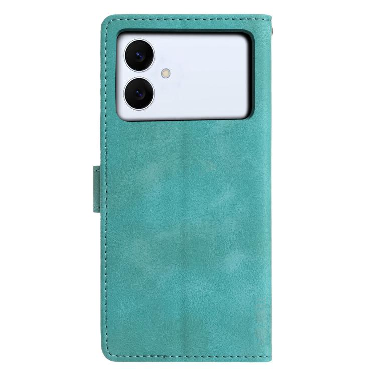 For Samsung Galaxy S26 Edge 5G Triangles Embossed Leather Phone Case