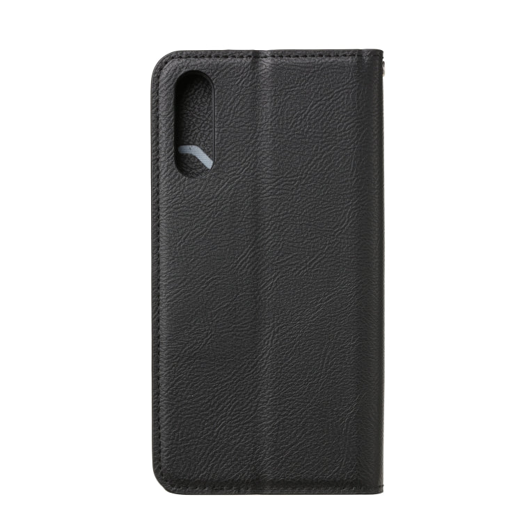 For Xiaomi Redmi 9A Magnetic Horizontal Flip Leather Case with Holder & Card Slots & Wallet