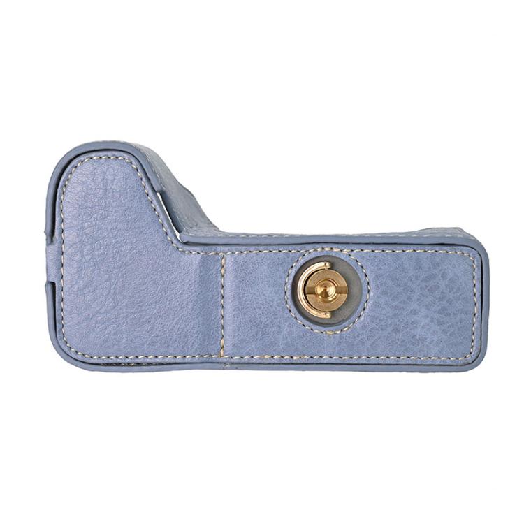 For Sony ILCE-6700 / A6700 Litchi Texture PU Leather Camera Half Case Base