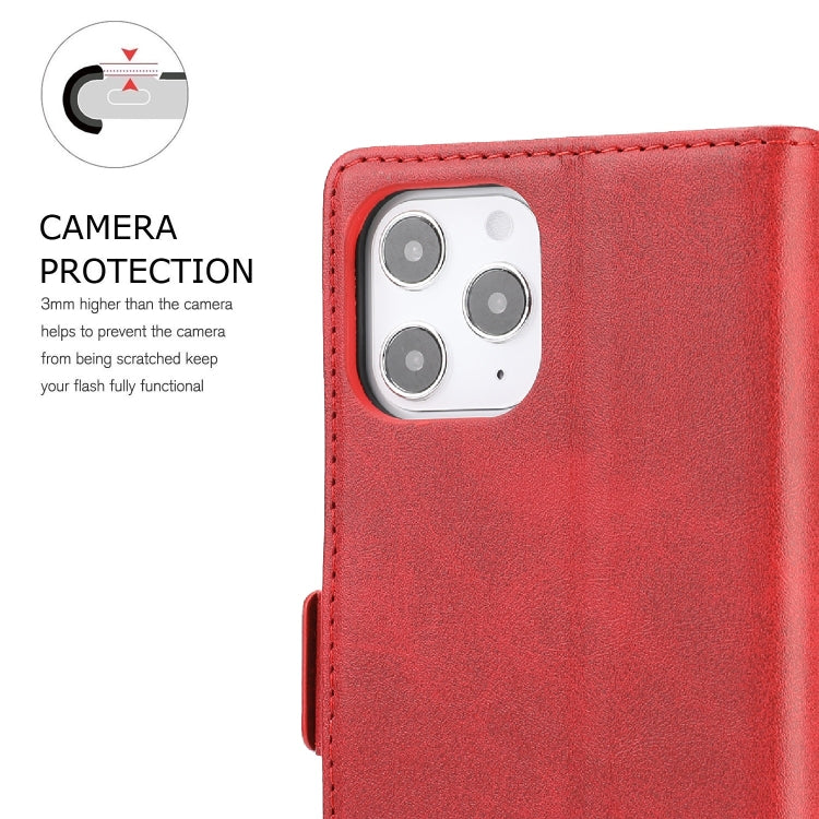 For iPhone 12 Pro Max Business Style Line Splicing Horizontal Flip TPU + PU Leather Case with Card Slots & Holder & Wallet