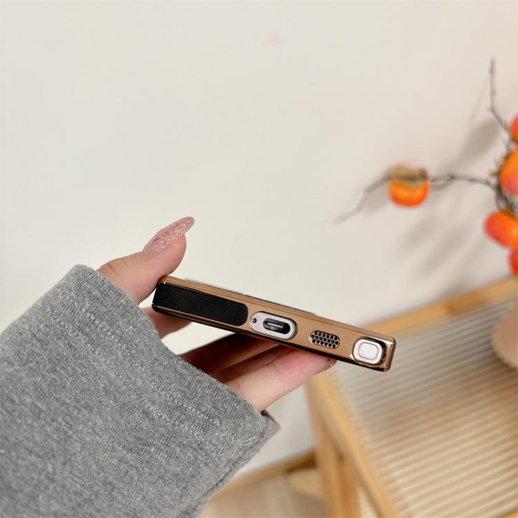 For Samsung Galaxy S24 Ultra 5G Electroplated PC Sheepskin Invisible Magnetic MagSafe Phone Case