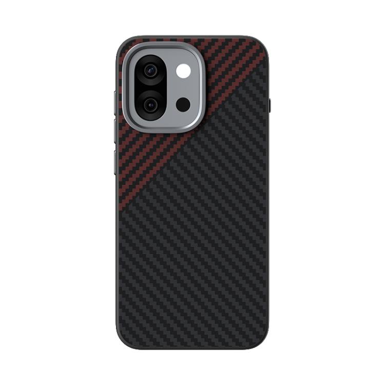 For OnePlus 13T ABEEL C Carbon Fiber Series 6D Micro Relief MagSafe Phone Case