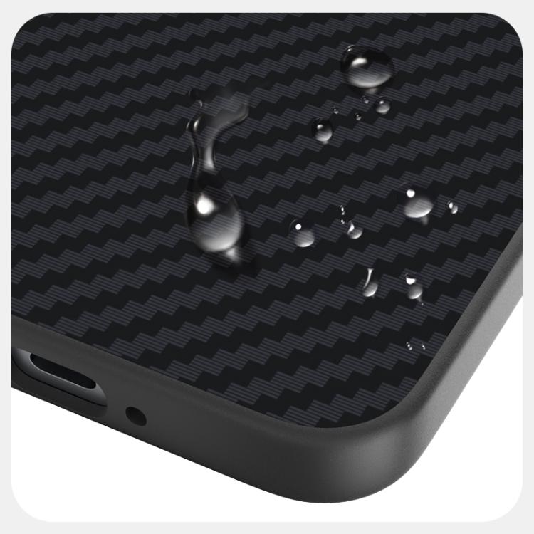 For OnePlus 13T ABEEL C Carbon Fiber Series 6D Micro Relief MagSafe Phone Case