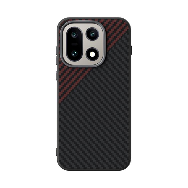 For OnePlus 15 ABEEL C Carbon Fiber Series 6D Micro Relief MagSafe Phone Case