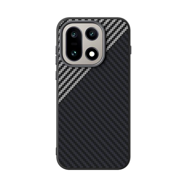 For OnePlus 15 ABEEL C Carbon Fiber Series 6D Micro Relief MagSafe Phone Case