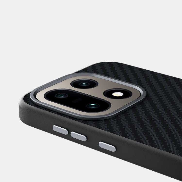 For OnePlus 15 ABEEL C Carbon Fiber Series 6D Micro Relief MagSafe Phone Case